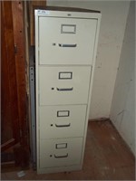 Hon 4 Drawer Metal File Cabinet