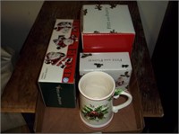 Box of Fritz & Floyd Christmas Decor & Musical Mug