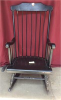 Vintage Boling Chair Company Painted Rocker