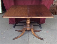 Vintage Mahogany Duncan Phyfe Style Game Table