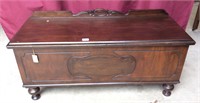 Antique 1920s Walnut Cedar Chest