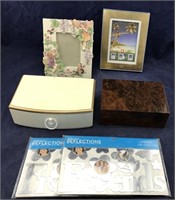 Small Jewelry Boxes & Picture Frames & Wall