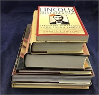 Collection Of Six Books On Abraham Lincoln