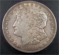 1921 Morgan Silver Dollar- last Year Struck