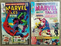 Pair 25 Cent Marvel Spiderman Comics