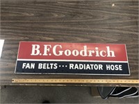 B.F. GOODRICH METAL SIGN