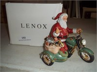 Lenox Santa's Christmas Ride - Handlebar is Broke