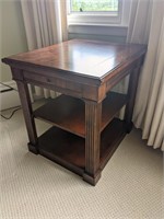 Basset Solid Wood Side Table