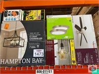 Home improvement Ceiling fan, lighting and more