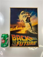 Affiche de film "Back to the Future" vintage