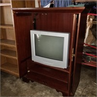 Large T.V. Cabinet (sold with the TV)