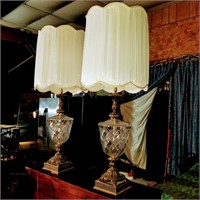 Elegant pair of Parlor Lamps