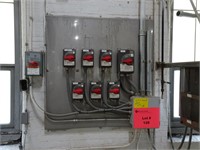 (8) Heavy Duty Disconnect Switches