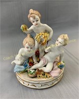 Italian porcelain group made for Henry Morgan &