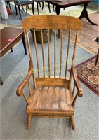 Rocking chair, chaise berçante, 21" x 40"