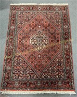 Persian rug, tapis de Perse, 44" x 66"