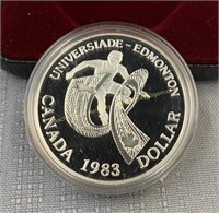 1983 Canada silver dollar, Pièce de $ 1 en argent