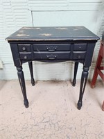 Old Sewing Machine Turned Into Writing Desk