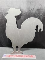Black Wood Silhouette Rooster