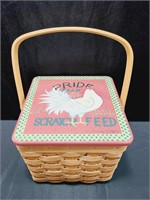 Rooster Basket 7x7x6