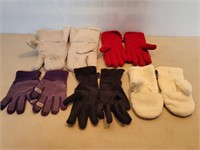 Various Gloves & Mitts