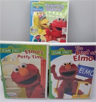 Lot of 3 Sesame Street Children's DVD's