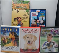 Lot of 5 Children's DVD's