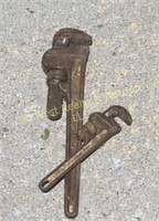 (2) Pipe Wrenches