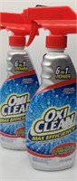 Lot of 2 Oxi Clean Max Efficiency Laundry Stain