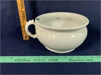 Royal Ironstone China Chamber Pot