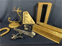 Variety of Metal Dercorative Items