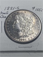 1881-S $1 Proof Like