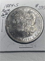 1884-S $1 Rare Date