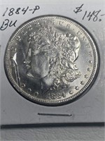 1884-P $1 BU