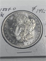 1884-O $1 BU