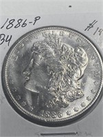 1886-P $1 BU