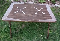 Vintage Table with Removable Leaf