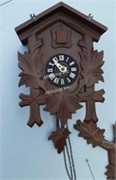 Vintage Wood Cuckoo Clock -S2