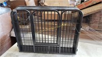 Metal dog gate