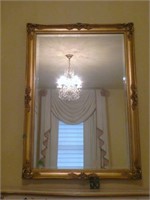 Large Gold Mirror