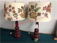 Pair of Aladdin Lamps