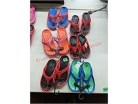 6 Pairs of Kids Sandals