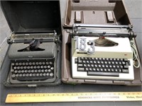 2 Portable Typewriters