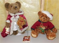 2 Stuffed Christmas Bears