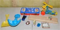 Group of Toys & Games - Mini Copter, Cribbage