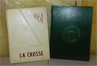 2 La Crosse Yearbooks: 1961 & 1963
