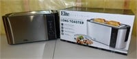 Elite Platinum 4 Slice Long Toaster - Stainless