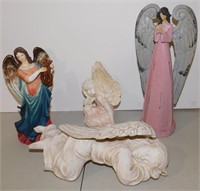 Group of 4 Angel Figures