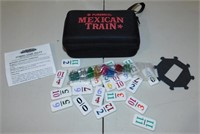 Puremco Mexican Train Domino Game in Travel Case