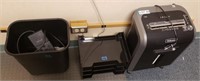 Paper Shredder, Power Bars, Waste Basket, etc.